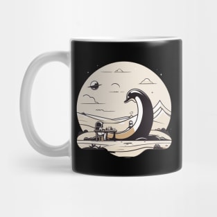 Cosmic Hijinks - Astronaut Space Picnic Mug